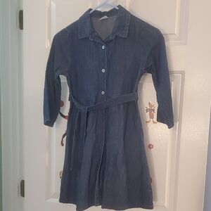 Wonder Nation Blue Denim Dress